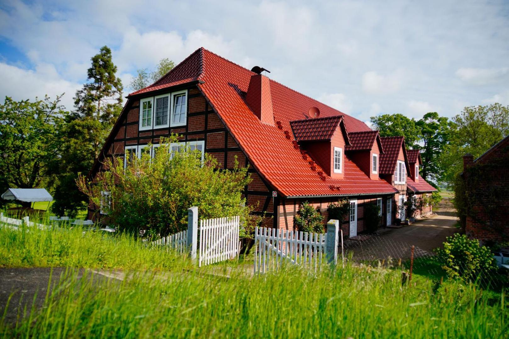 Landhaus Elbeflair Apartment Bei Doemitz Lenzerwische Bagian luar foto